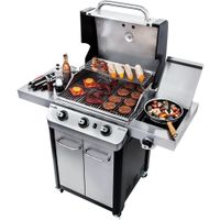 Char-Broil - Signature Gas Grill - Silver/black