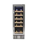 NewAir - 19-Bottle Wine Cooler - Stainless Steel