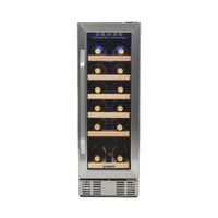 NewAir - 19-Bottle Wine Cooler - Stainless Steel