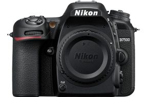 Nikon - D7500 DSLR 4K Video Camera (Body Only) - Black