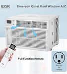 Emerson Quiet Kool - 550 Sq. Ft. Window Air Conditioner - White