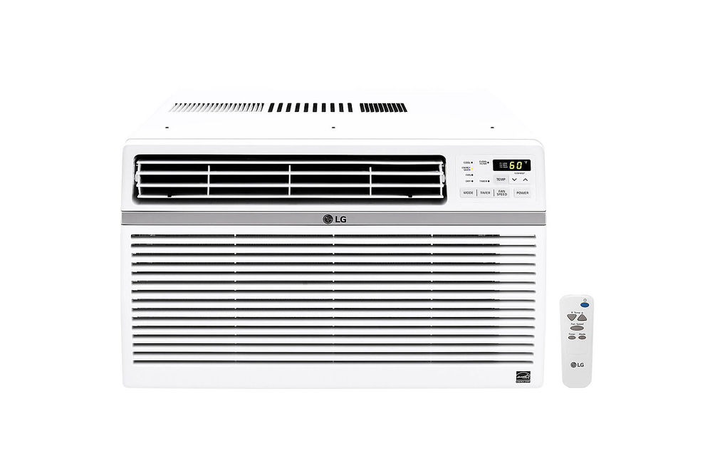 LG - 1000 Sq. Ft. Window Air Conditioner - White