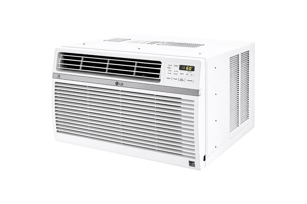 LG - 8,000 BTU Smart Window Air Conditioner - White