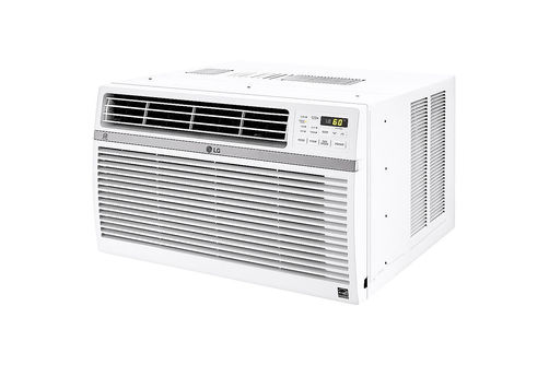 LG - 8,000 BTU Smart Window Air Conditioner - White