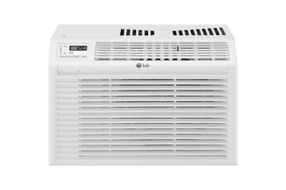 LG - 6,000 BTU 115V Window Air Conditioner with Remote Control - White