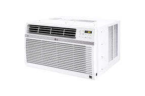 LG - 550 Sq. Ft. Smart Window Air Conditioner - White