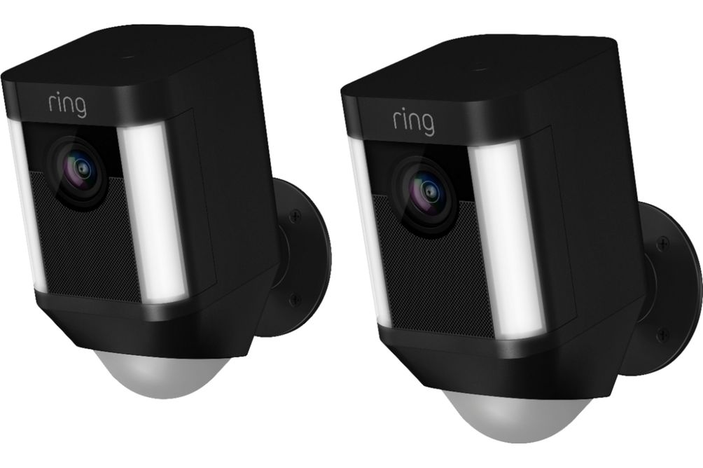 Ring - Spotlight Cam Wire-free 2-Pack - Black