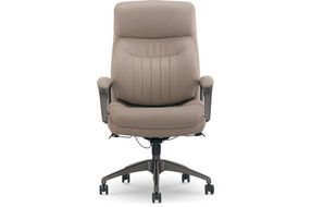 La-Z-Boy - Calix Big and Tall Executive Chair with TrueWellness Technology Office Chair - Taupe