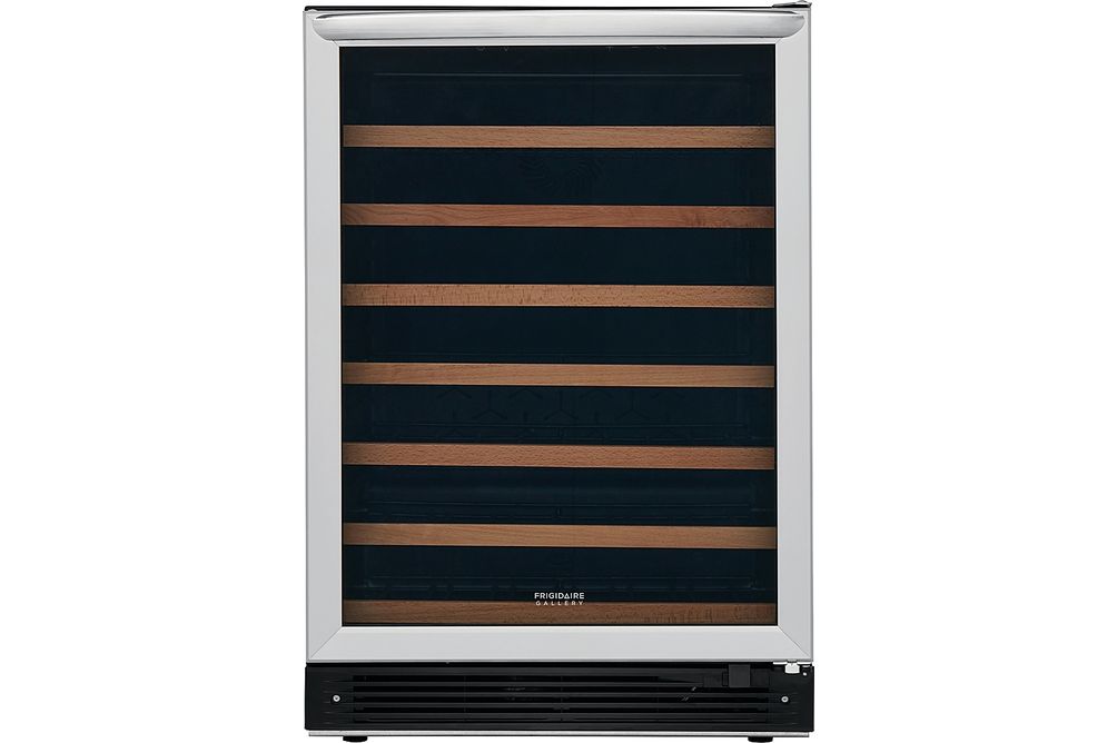 Frigidaire - Gallery Series 52-Bottle Wine Cooler - Stainless Steel