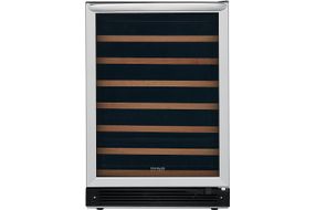 Frigidaire - Gallery Series 52-Bottle Wine Cooler - Stainless Steel