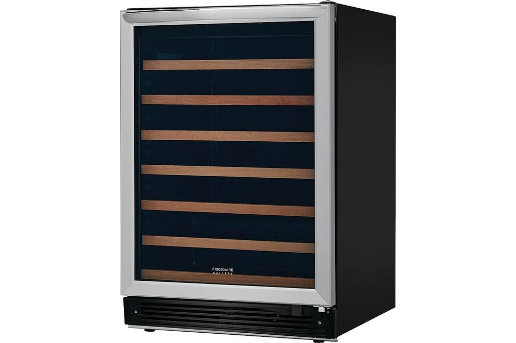 Frigidaire - Gallery Series 52-Bottle Wine Cooler - Stainless Steel