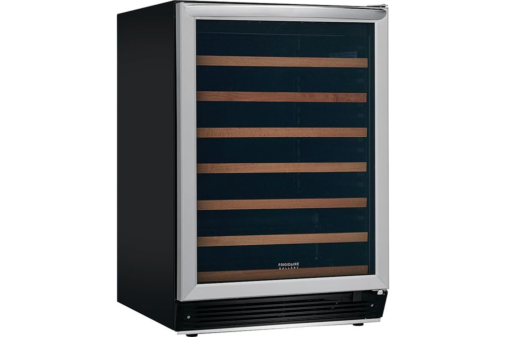 Frigidaire - Gallery Series 52-Bottle Wine Cooler - Stainless Steel