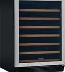 Frigidaire - Gallery Series 52-Bottle Wine Cooler - Stainless Steel