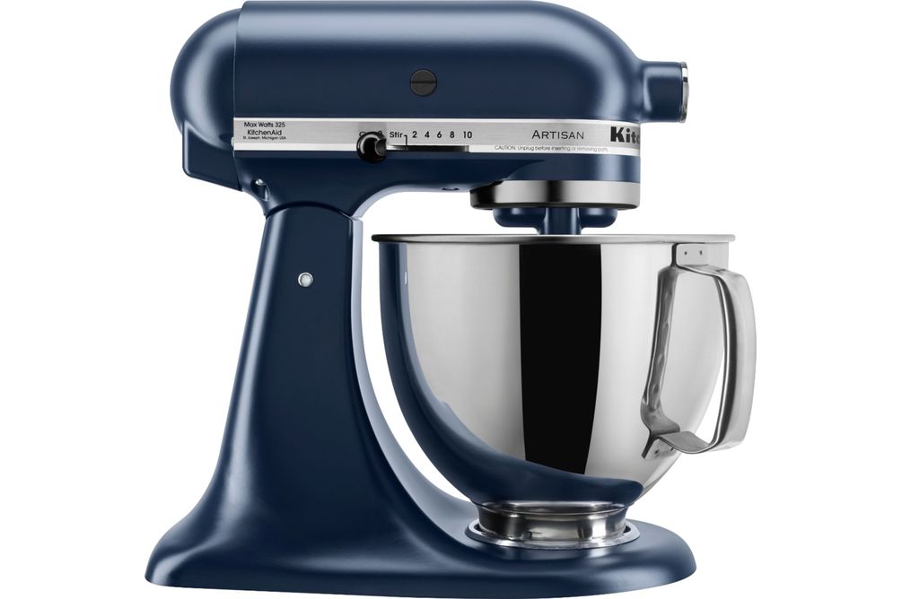 KitchenAid - Artisan Series 5 Quart Tilt-Head Stand Mixer - KSM150PSIB - Ink Blue