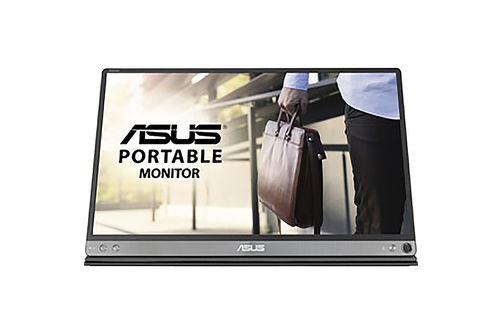 ASUS - ZenScreen-, 15.6FHD- Portable Monitor- Panel Type IPS- Brightness(Max) : 220 cd/ - Black