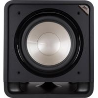 Polk Audio - 12" 200W Powered Subwoofer - Black Washed Walnut