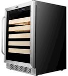 Whynter - 54-Bottle Wine Refrigerator - Black