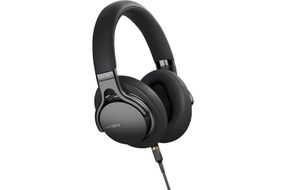 Sony - 1AM2 Wired Over-the-Ear Hi-Res Headphones - Black