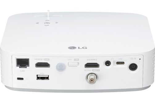 LG - PF50KA 1080p Wireless Smart DLP Portable Projector - White