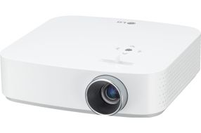 LG - PF50KA 1080p Wireless Smart DLP Portable Projector - White