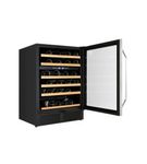 Avanti - 49-Bottle Dual Zone Wine Cooler - Stainless Steel