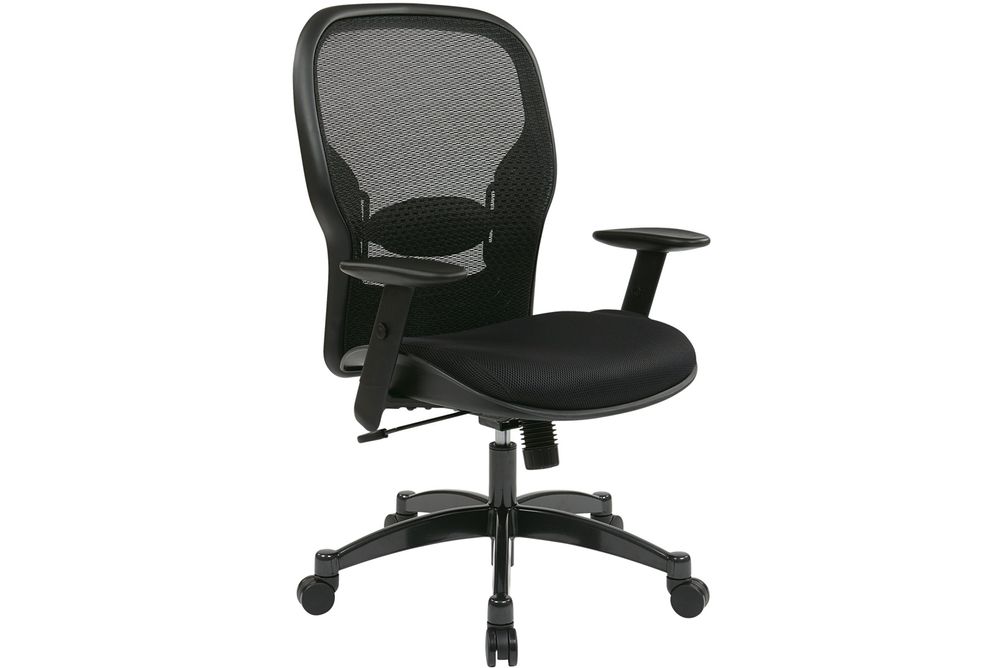 Space Seating - 23 Series Fabric Chair - Black