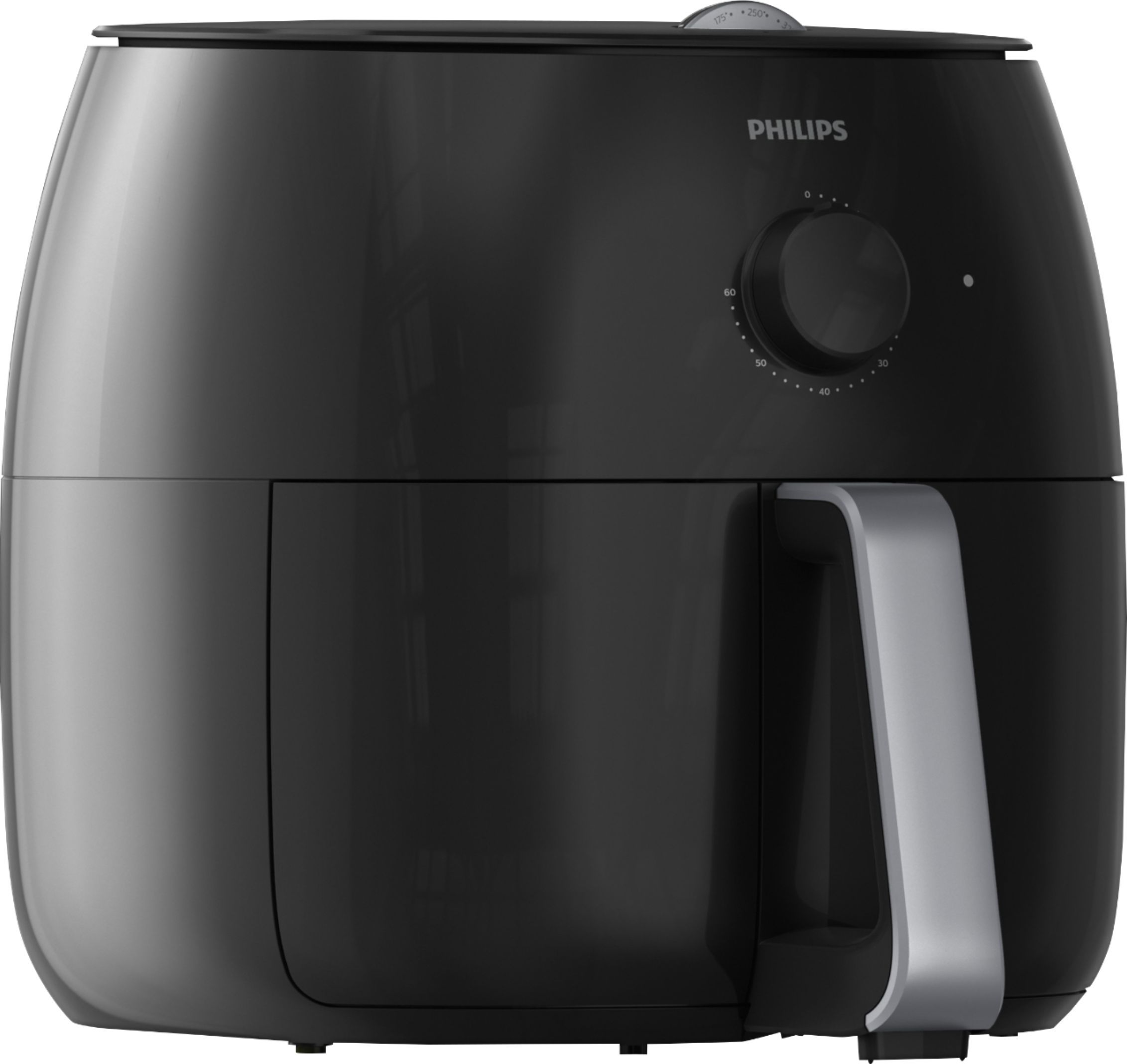 Philips - Airfryer XXL, Twin Turbostar, Avance Collection- Black