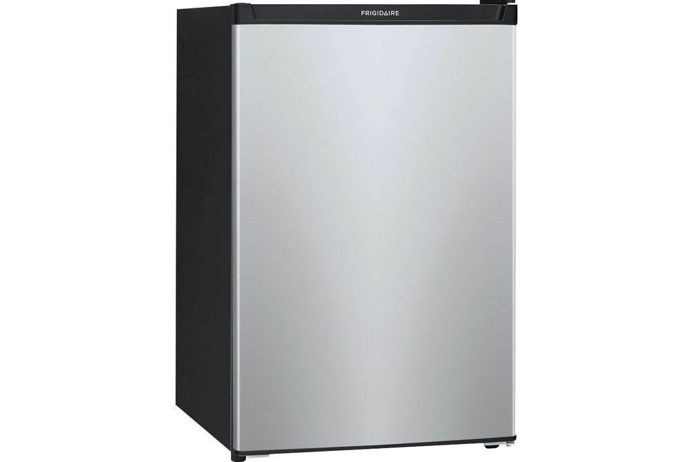 Frigidaire - 4.5 Cu. Ft. Mini Fridge with Top Freezer - Silver