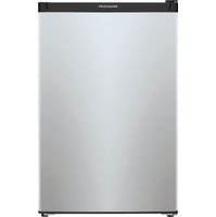 Frigidaire - 4.5 Cu. Ft. Mini Fridge with Top Freezer - Silver