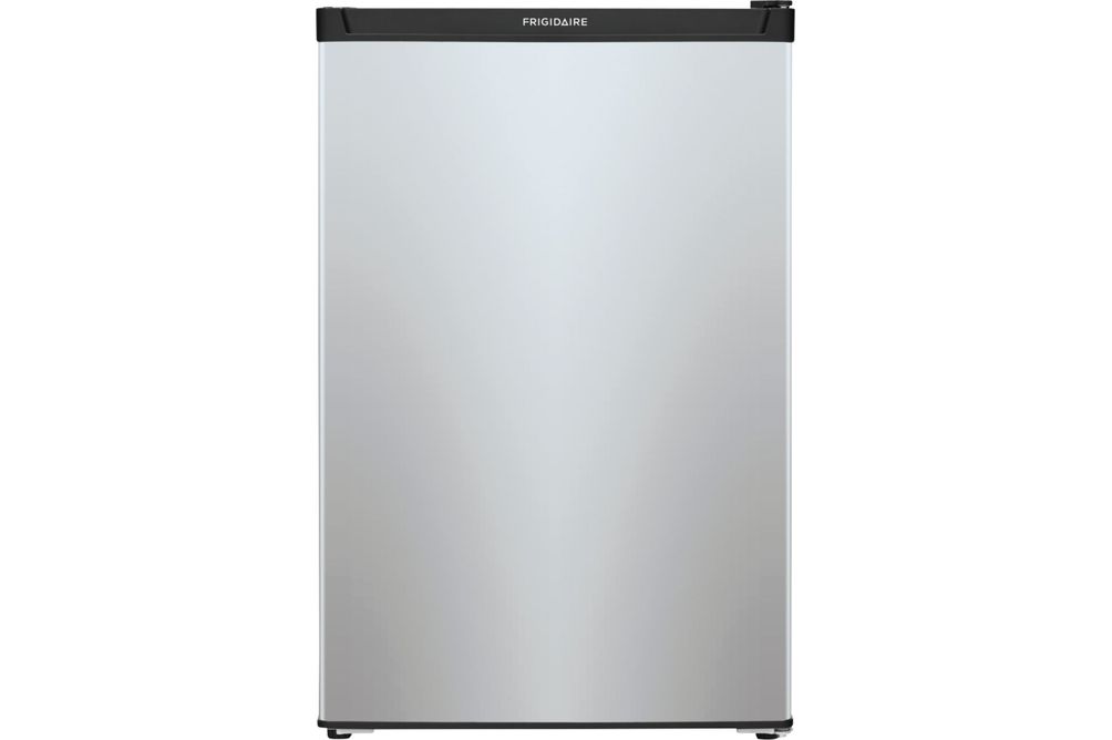 Frigidaire - 4.5 Cu. Ft. Mini Fridge with Top Freezer - Silver