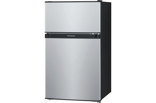 Frigidaire 3.1 Cu. Ft. Mini Fridge with Built-In Freezer Silver