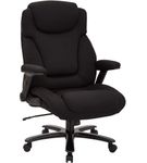 Pro-line II - Big and Tall 5-Pointed Star Fabric Executive Chair - Black
