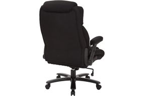 Pro-line II - Big and Tall 5-Pointed Star Fabric Executive Chair - Black