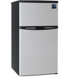 RCA - 3.2 Cu. Ft. Mini Fridge - Stainless Steel