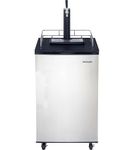 Frigidaire - 6.1 Cu. Ft. Single Tap Kegerator - Stainless Steel