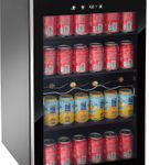 RCA - 110-Can Beverage Cooler - Stainless Steel