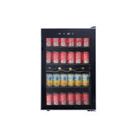 RCA - 110-Can Beverage Cooler - Stainless Steel