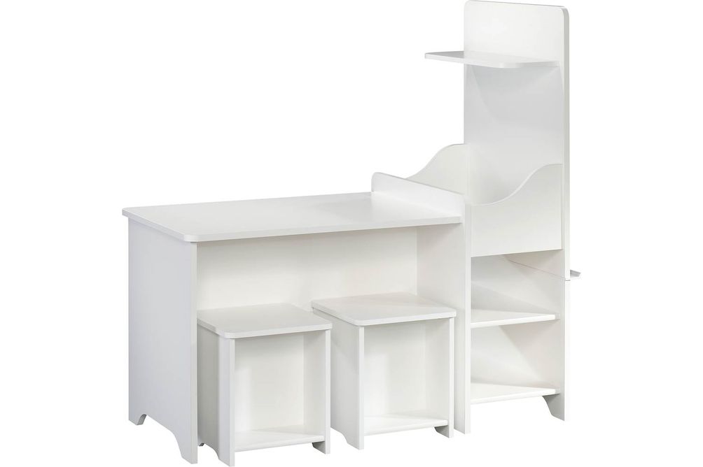 Sauder - Pinwheel Kids Activity Desk - Soft White