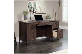 Sauder - Carson Forge Collection Computer Desk - Coffee Oak