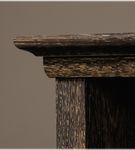 Sauder - Barrister Lane Collection Pedestal Desk - Iron Oak