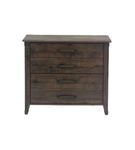 Sauder - Carson Forge Collection 2-Drawer Filing Cabinet - Coffee Oak