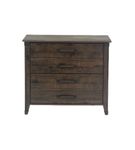 Sauder - Carson Forge Collection 2-Drawer Filing Cabinet - Coffee Oak