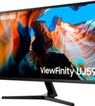 Samsung - 32 ViewFinity UJ590 UHD Monitor - Dark Gray/Blue