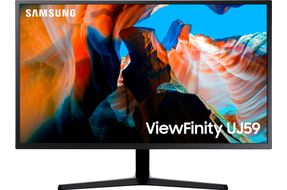 Samsung - 32 ViewFinity UJ590 UHD Monitor - Dark Gray/Blue