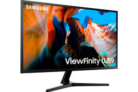 Samsung - 32 ViewFinity UJ590 UHD Monitor - Dark Gray/Blue