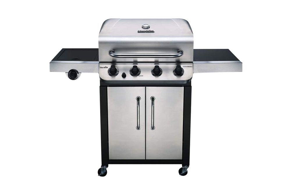 Char-Broil - Performance Gas Grill - Stainless Steel/Black