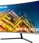 Samsung - 32 ViewFinity UR590 UHD Monitor - Dark Blue Gray