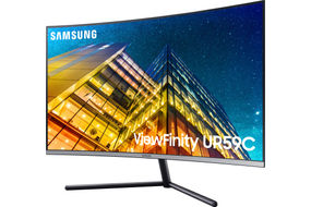 Samsung - 32 ViewFinity UR590 UHD Monitor - Dark Blue Gray