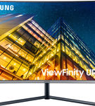 Samsung - 32 ViewFinity UR590 UHD Monitor - Dark Blue Gray