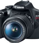 Canon - EOS Rebel T7 DSLR Video Camera with 18-55mm Lens - Black